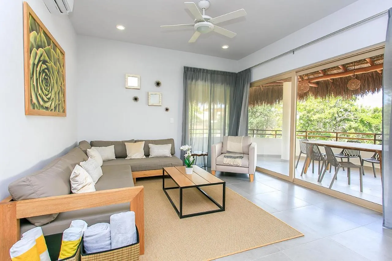 Apartment Condo Complex With An Alluring Pool & Tropical Vibes By Stella Rentals! Tulum Mexico