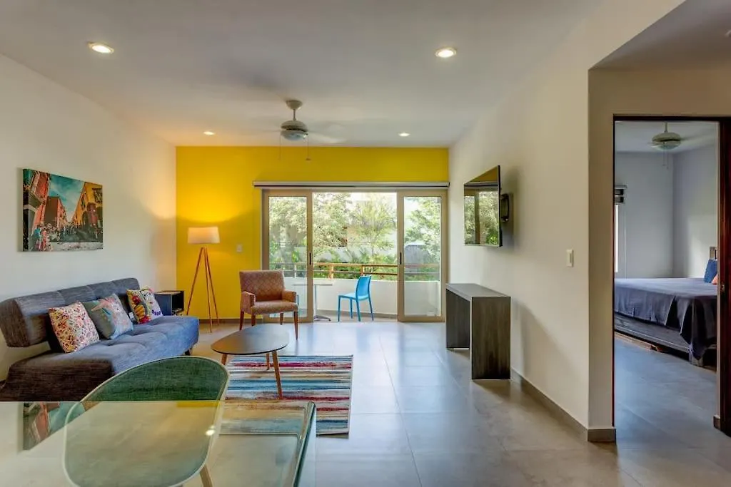 Apartment Condo Complex With An Alluring Pool & Tropical Vibes By Stella Rentals! Tulum